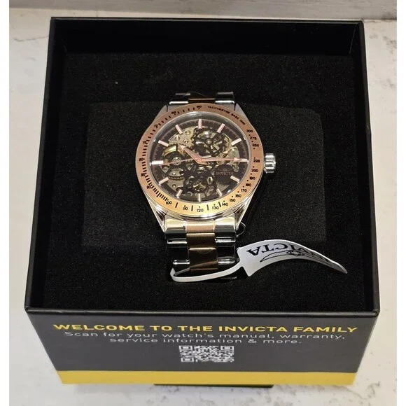 Invicta Obiet D Art Excelsior Automatic Men's Watch Skeleton Dial 43mm 69599