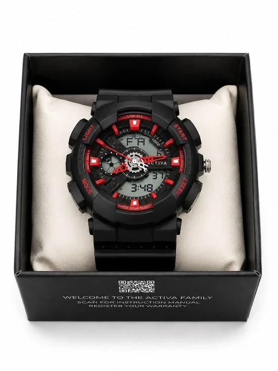 Activa Pixel X Invicta Digital Men's Watch  Model Number: ACW498-001