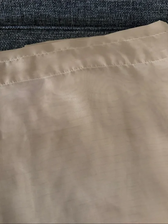 Pair of Rod Pocket Taupe Sheers