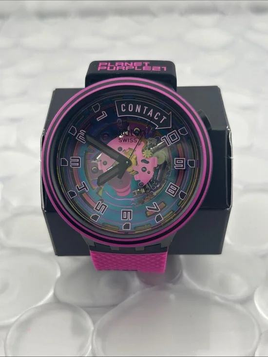 Swatch Watch - SB01B126 - TOUCHDOWN!