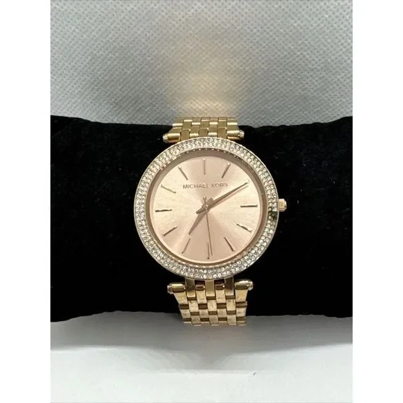 Michael Kors Darci MK3192 Women Rose Gold Analog Dial Quartz Wrist Watch JNA428