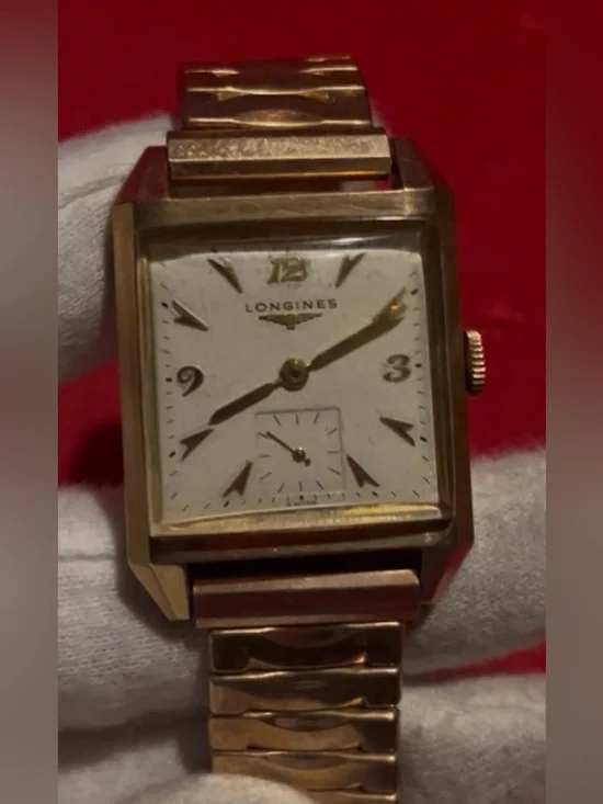 Vintage 1940 s -1950 s Longines Gold Watch
