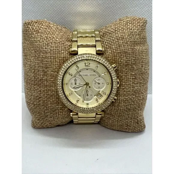 Michael Kors Parker MK5354 Women Stainless Steel Analog Dial Quartz Watch JNA430