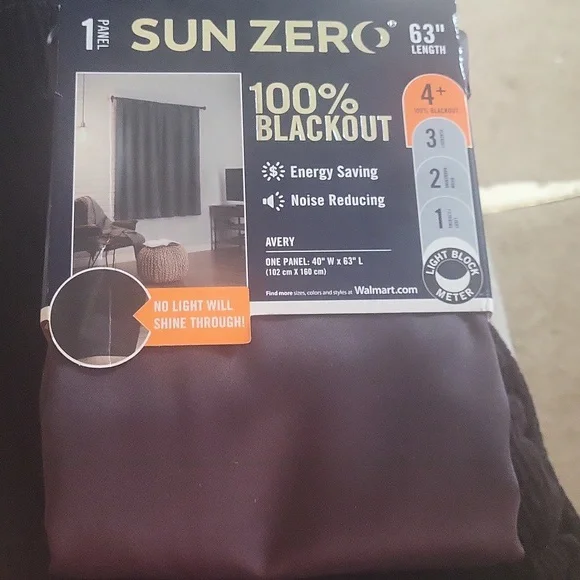 Sun Zero blackout curtains