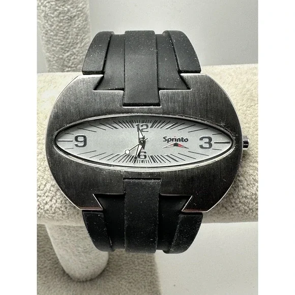 Sprinto Single Orbiter 2153 Mens Watch New Battery 54MM 8