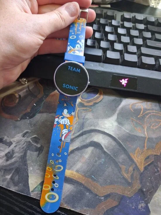 Team Sonic digital watch
