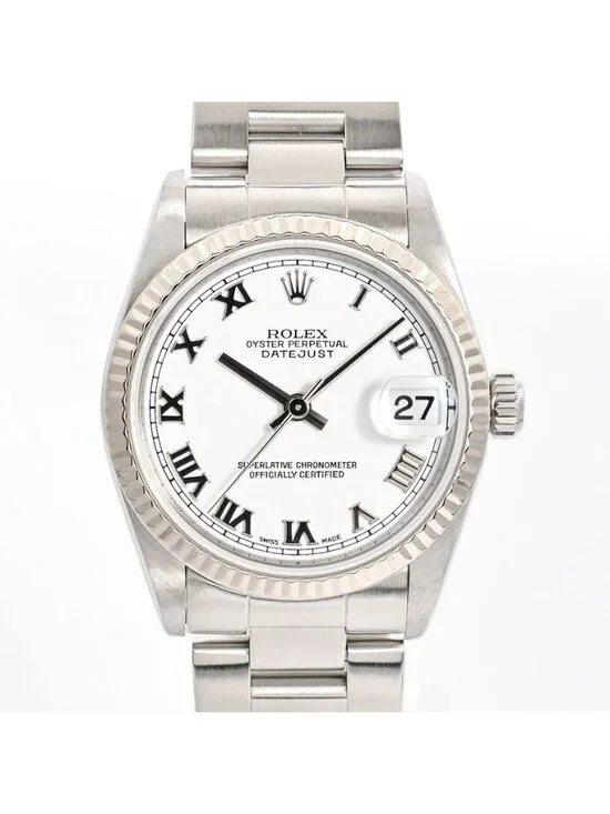 Rolex Watch Datejust White Gold