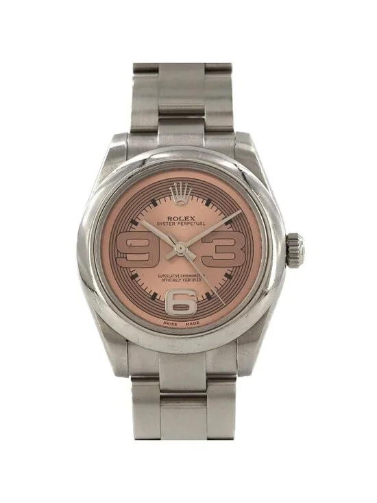 Rolex Oyster Perpetual SS Automatic Winding M Number Watch