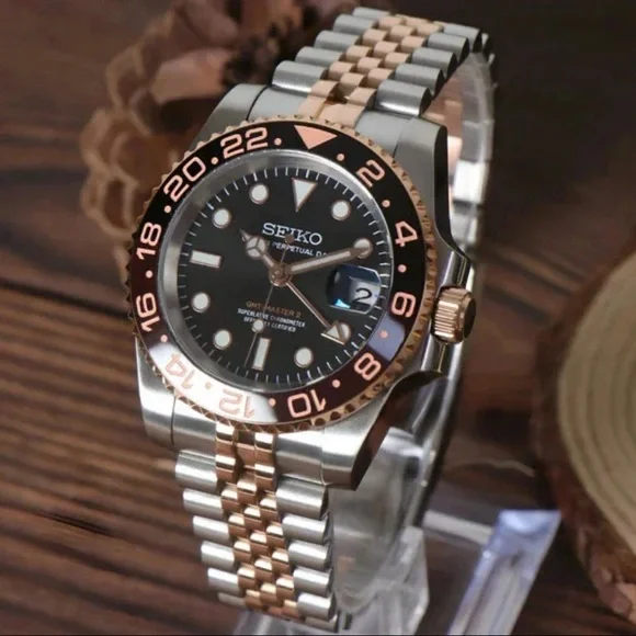 Mod Seiko GMT Root Beer