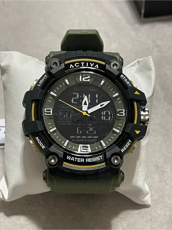 Activa Ardus X Invicta Digital Men's Watch - 58mm. Army Green (ACW8089-002) new