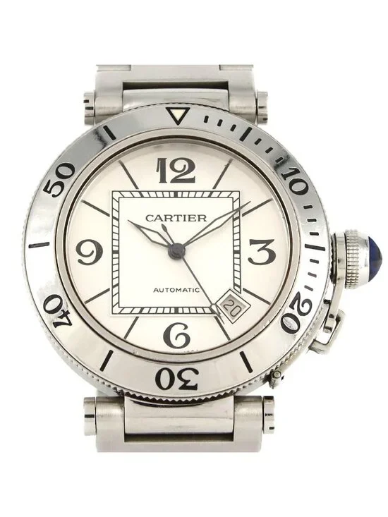 Cartier Pasha Seatimer SS Automatic Winding Watch
