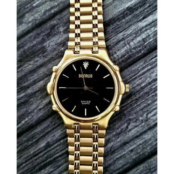 Rare Vintage Benrus Swiss Diamond‎ Executive Watch Never Worn