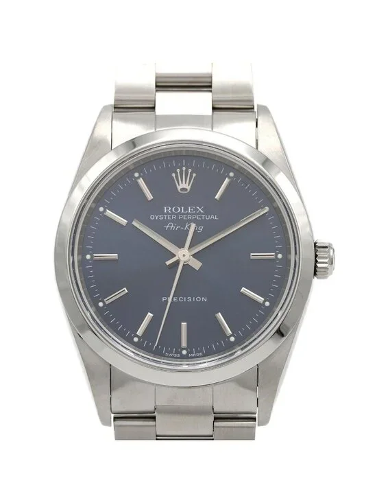 Rolex Air King SS Automatic Winding Number Watch