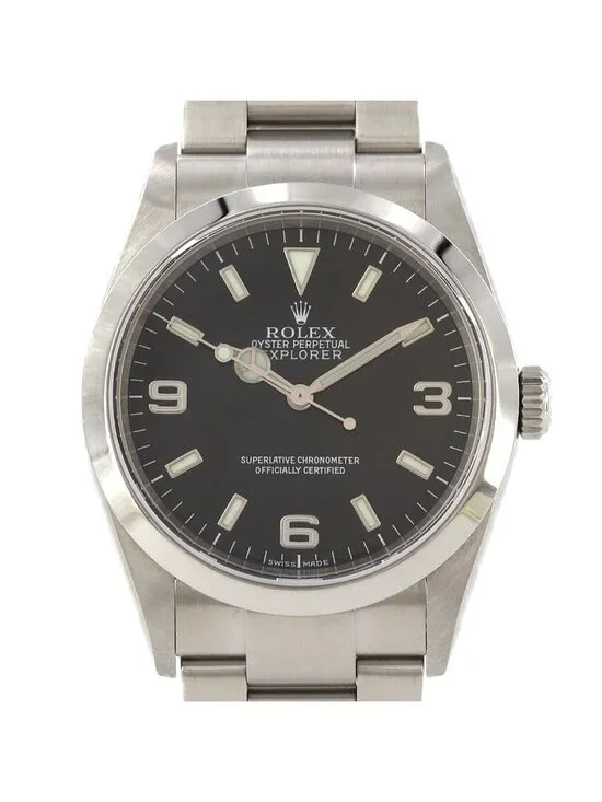 Rolex Explorer-i SS Automatic Winding Number Watch
