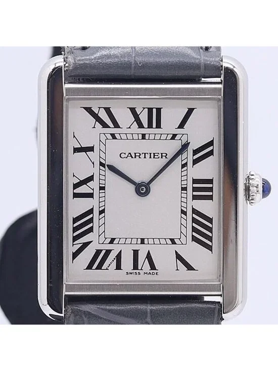 Cartier Tank Solo LM Quartz White Dial Watch