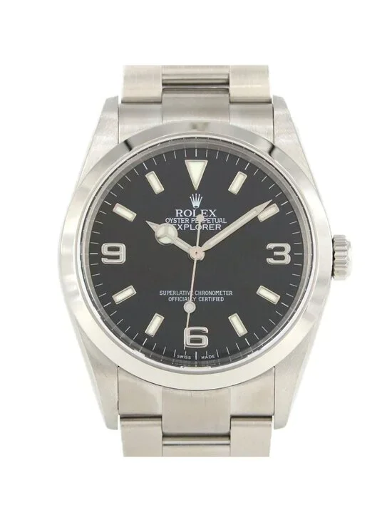 Rolex Explorer-i SS Automatic Winding Number Watch