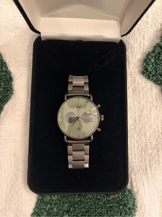 MVMT Blacktop Rallye Green Gunmetal watch