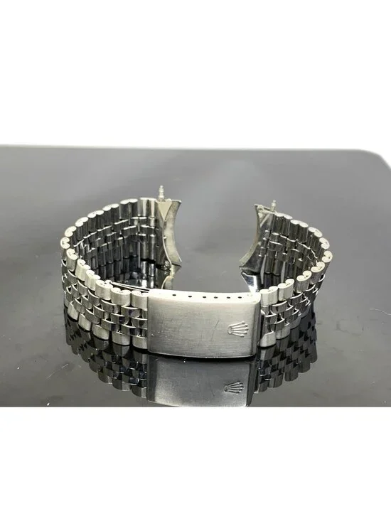 Rolex Datejust Men's Jubilee Bracelet Stainless Steel Vintage Band 20mm Lug 55