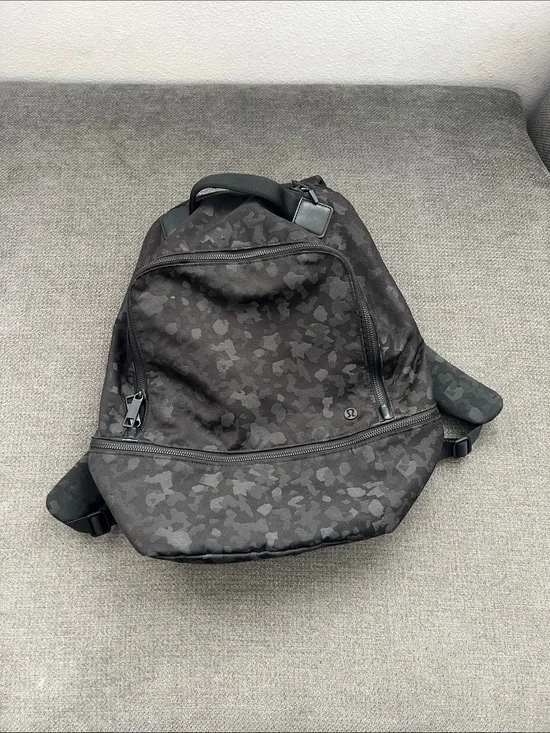 lululemon athletica Black Camo Men's Backpack