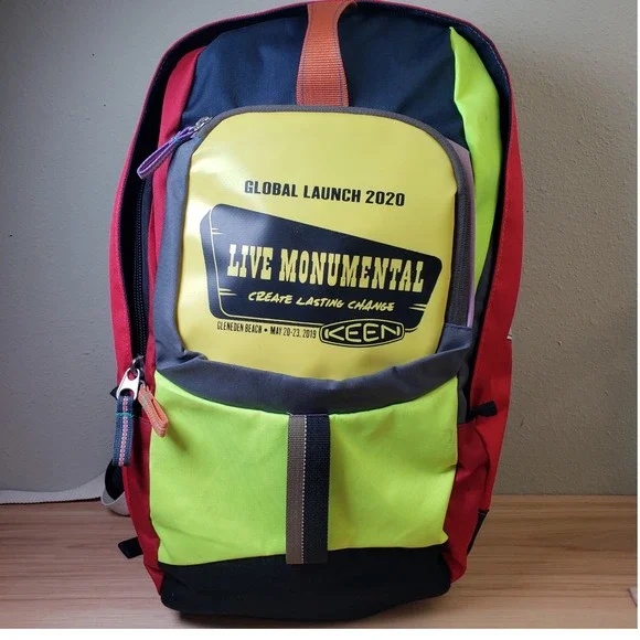 Keen Hiking Backpack 2020 Glenden Beach Launch Graphic Live Monumental Colorful