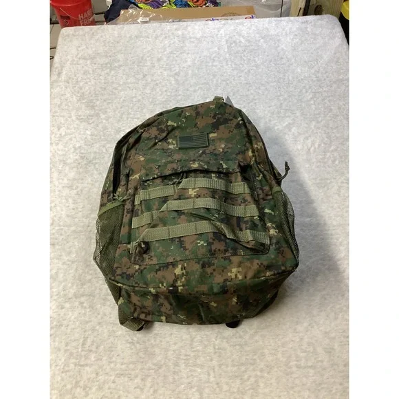Nexpak USA Apex‎ Digital Camo Tactical Backpack BP001LT MARPAT Green Brown NEW