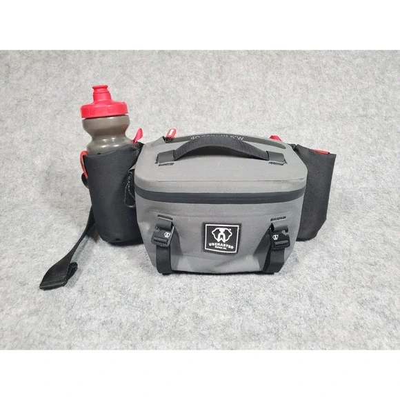 Uncharted Supply Co. Waterproof Hip Pack with Bottle Holders And Water Bottle