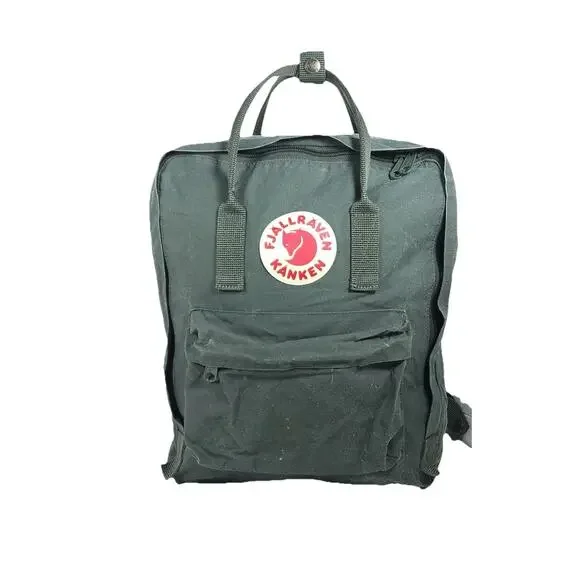 Fjallraven Kanken 23510 Medium Gray Nylon Swedish Daypack Backpack