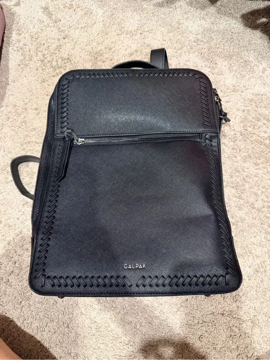 CALPAK Black Structured Backpack