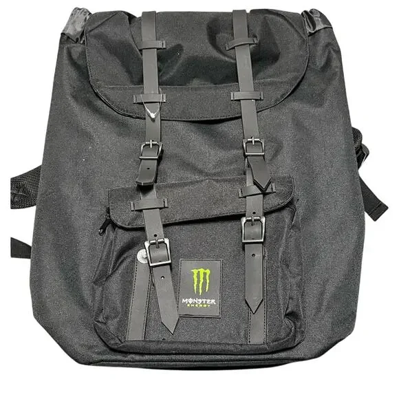 New Genuine Monster Energy Backpack Black 20
