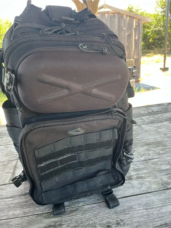 HAZARD 4 Tactical Black Men's Backpack – Durable Everyday Carry