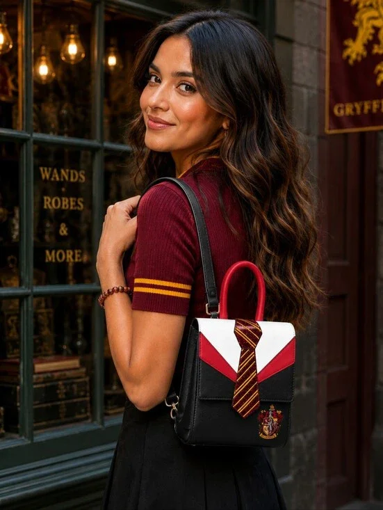 Danielle Nicole Harry Potter Gryffindor Mini Backpack Crossbody Bag