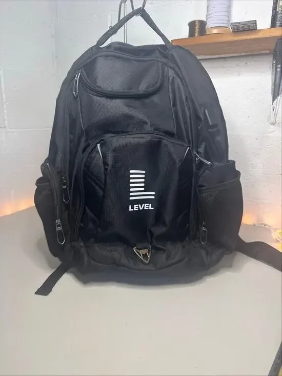 LEED’S Checkmate TSA Friendly Laptop Backpack Black Travel Business Carry On 17”