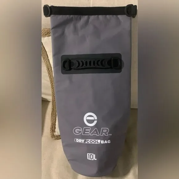 Enthusiast Gear Dry Cool Bag 10L Roll Top Waterproof Float Bag Insulated Gray