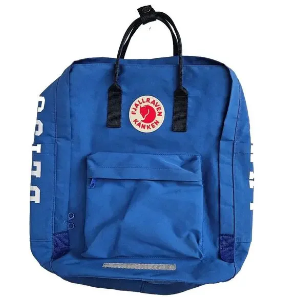 Fjallraven Kanken‎ Canvas Travel Bag School Backpack Shoulder Blue Sweden 23510