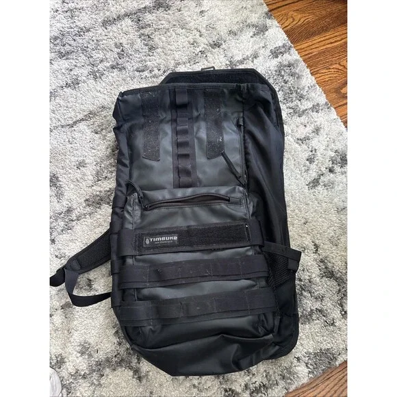 Timbuk2 Spire Backpack in Black - Roll-Top - Padded Laptop Sleeve