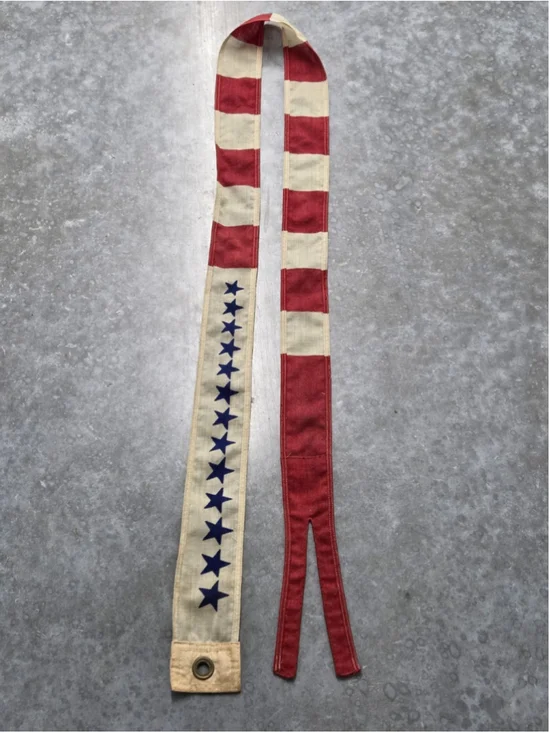 Rare Coast Guard Commissioning Pennant Size 6