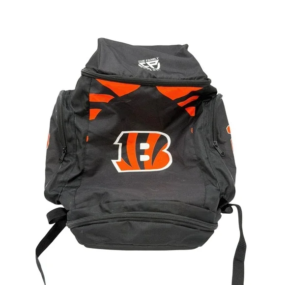 The Family Apparel NFL Cincinnati Bengals Backpack Duffel Bag Gym Travel Sports