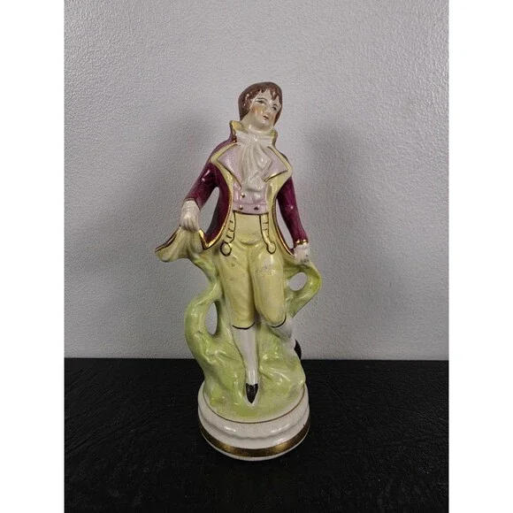 Vintage Porcelain Coventry Victorian Man Figurine LOOK