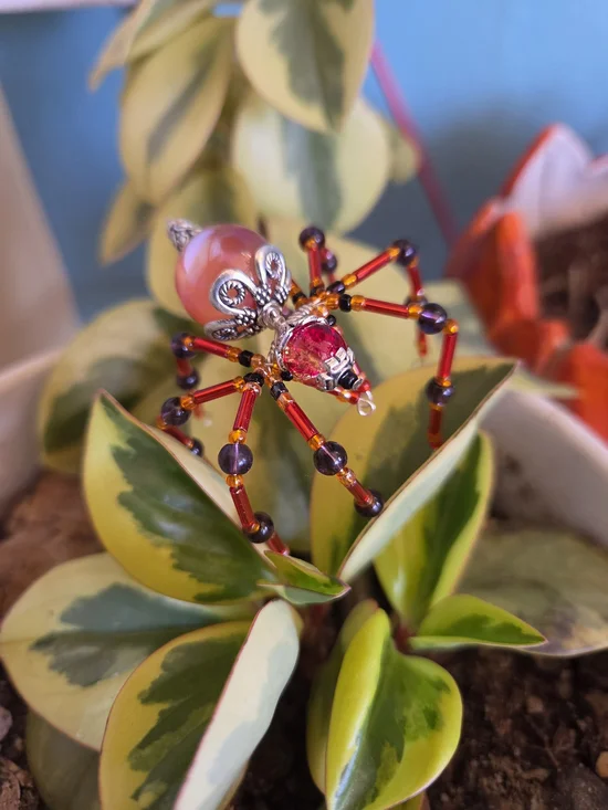 Beaded  Spider