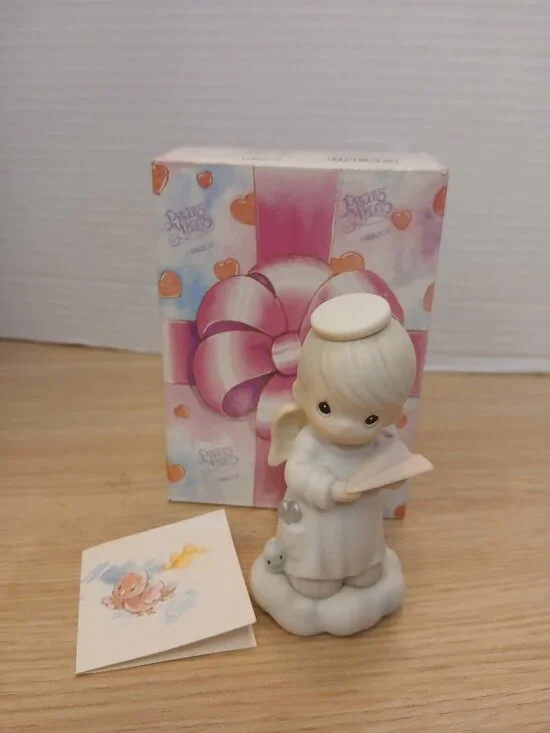 Precious Moments  You Make My Spirits Soar Angel Porcelain Figurine 139564