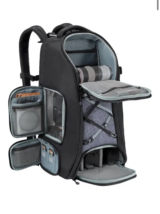 NWT camera/Travel/large backpack
