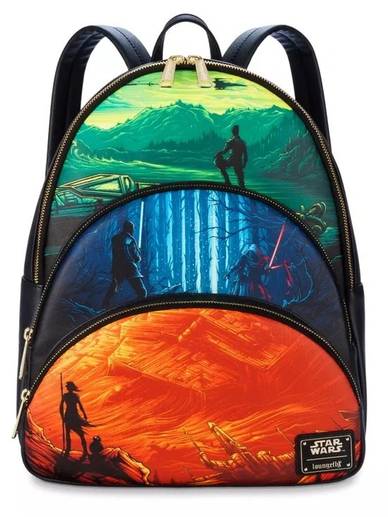 Loungefly Multicolor Star Wars Scene Backpack