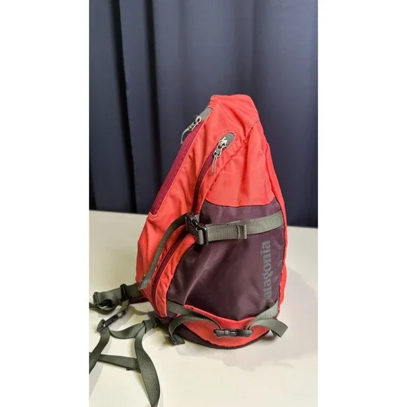 Patagonia Atom Sling 8L Crossbody Bag Coral Red Plum 48259 FA13 Discontinued