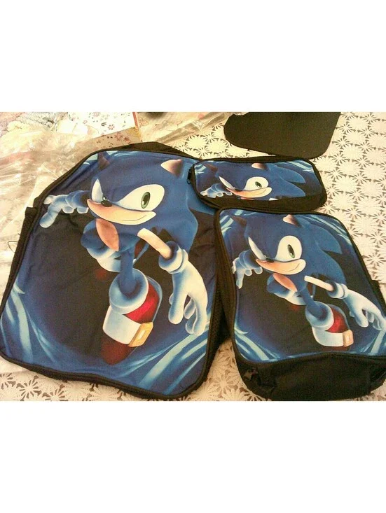 Sonic the Hedgehog 3‑Piece Backpack Set