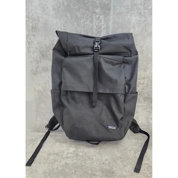 Patagonia Arbor Roll Top Pack Backpack Black 30L 48540 FA21 Outdoors Hiking Camp