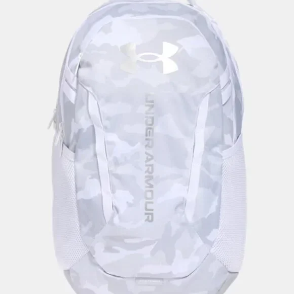 Under Armour Hustle 6.0 Gray/Silver Backpack/NWT