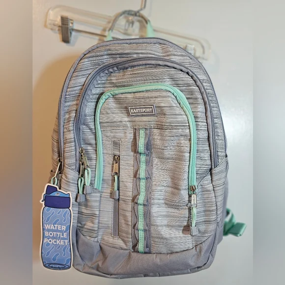 Eastsport Unisex Sport Voltage Backpack Gray NEW