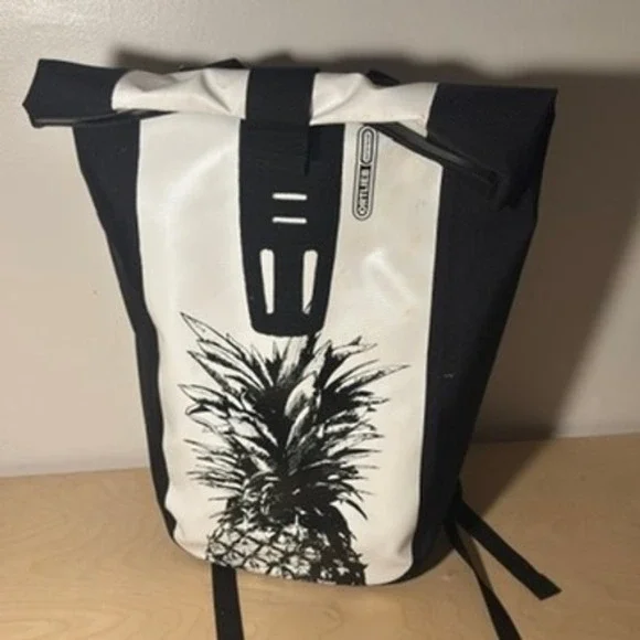 Ortlieb Commuter Cycling Waterproof Backpack White Rolltop Pineapple Velocity
