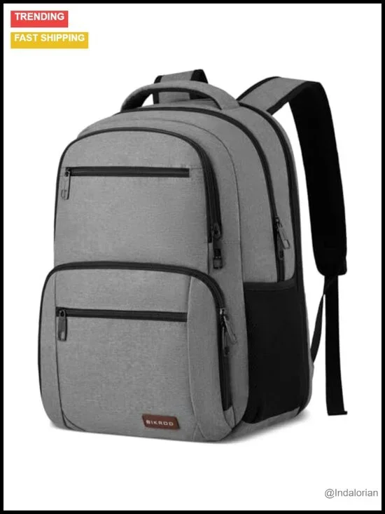 TSA Friendly Laptop Backpack 17.3 Inch Water Resistant Polyester Anti Theft