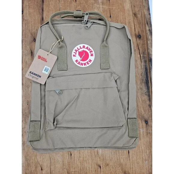 New Fjallraven Kanken Original Clay Backpack Vinylon